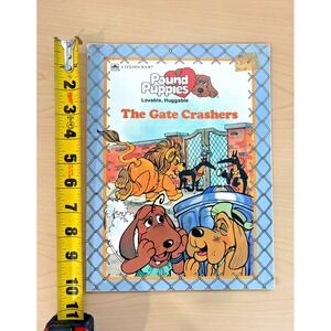 Vintage Pound Puppies Gate Crashers Golden Book Kids Storybook 1980s